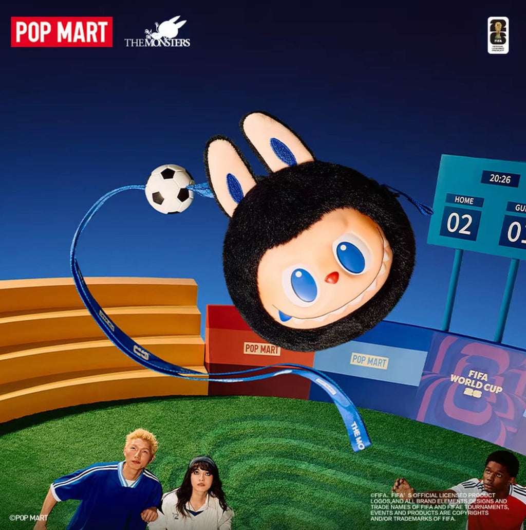 THE MONSTERSx FIFA Plush keychain